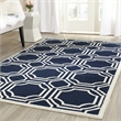 Safavieh Amherst Navy Indoor Outdoor Rug - Runner 2'6