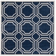 Safavieh Amherst Navy Indoor Outdoor Rug - Square 5'