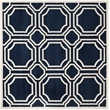 Safavieh Amherst Navy Indoor Outdoor Rug - Square 5'