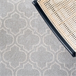 Safavieh Amherst Light Grey Indoor Outdoor Rug - 5' x 8'