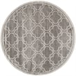 Safavieh Amherst Grey Indoor Outdoor Rug - Round 7'