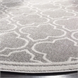 Safavieh Amherst Grey Indoor Outdoor Rug - Round 9'