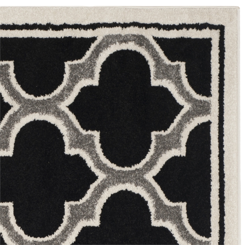 Safavieh Amherst Anthracite Indoor Outdoor Rug - Square 7'