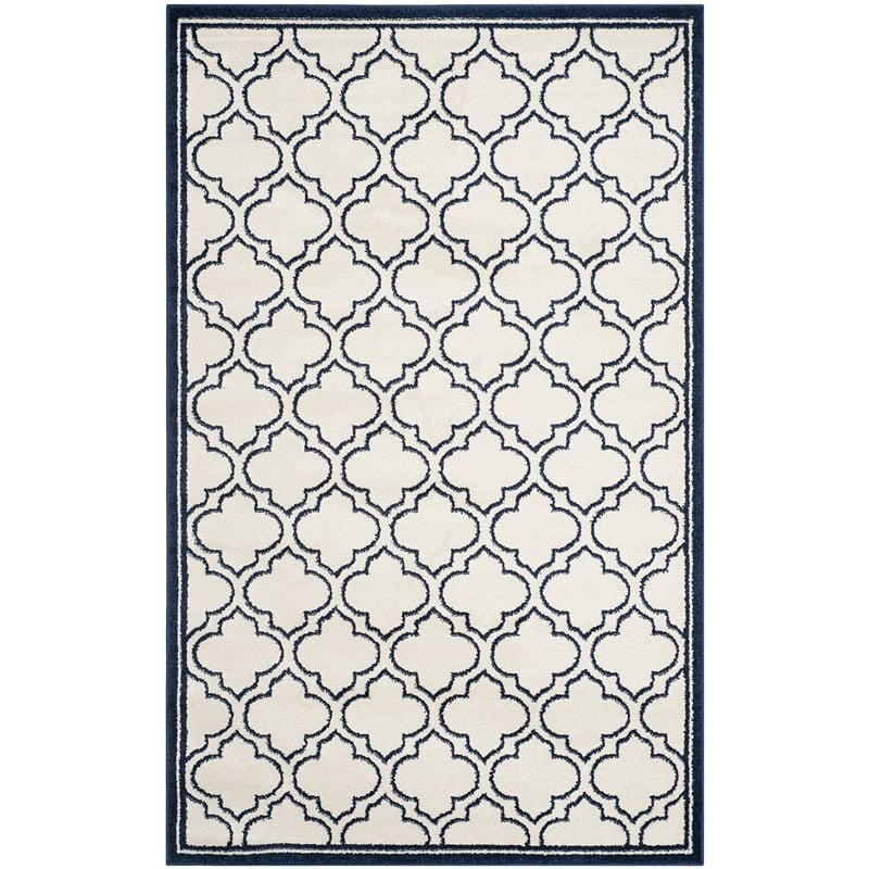 Safavieh Amherst Ivory Indoor Outdoor Rug - 4' x 6'