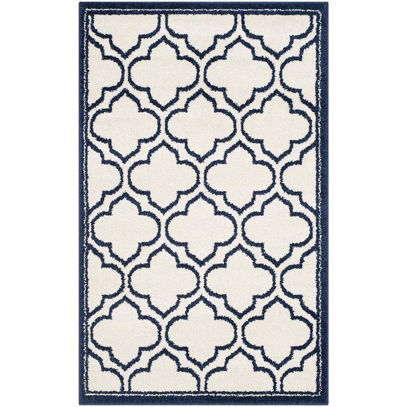 Safavieh Amherst Ivory Indoor Outdoor Rug - Runner 2'6