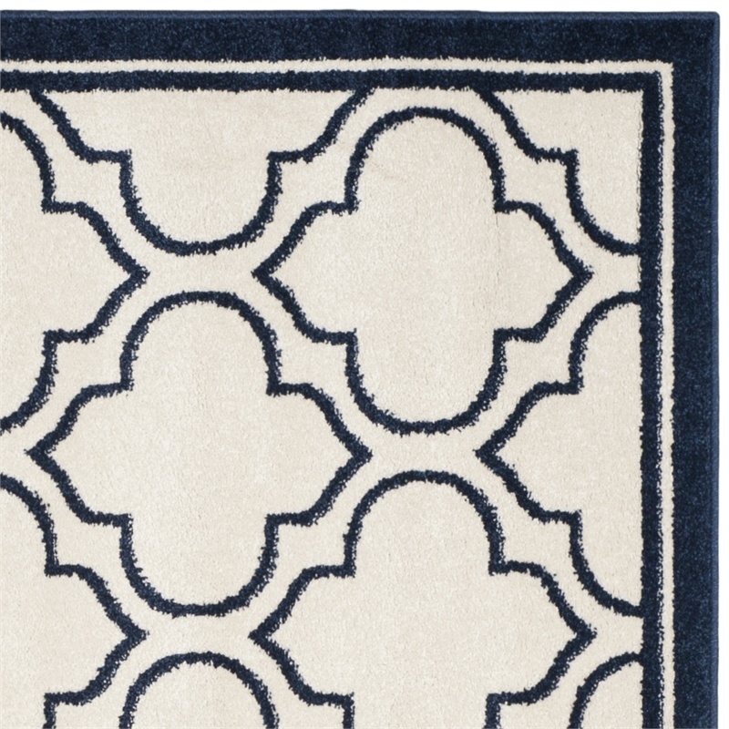 Safavieh Amherst Ivory Indoor Outdoor Rug - Square 7'