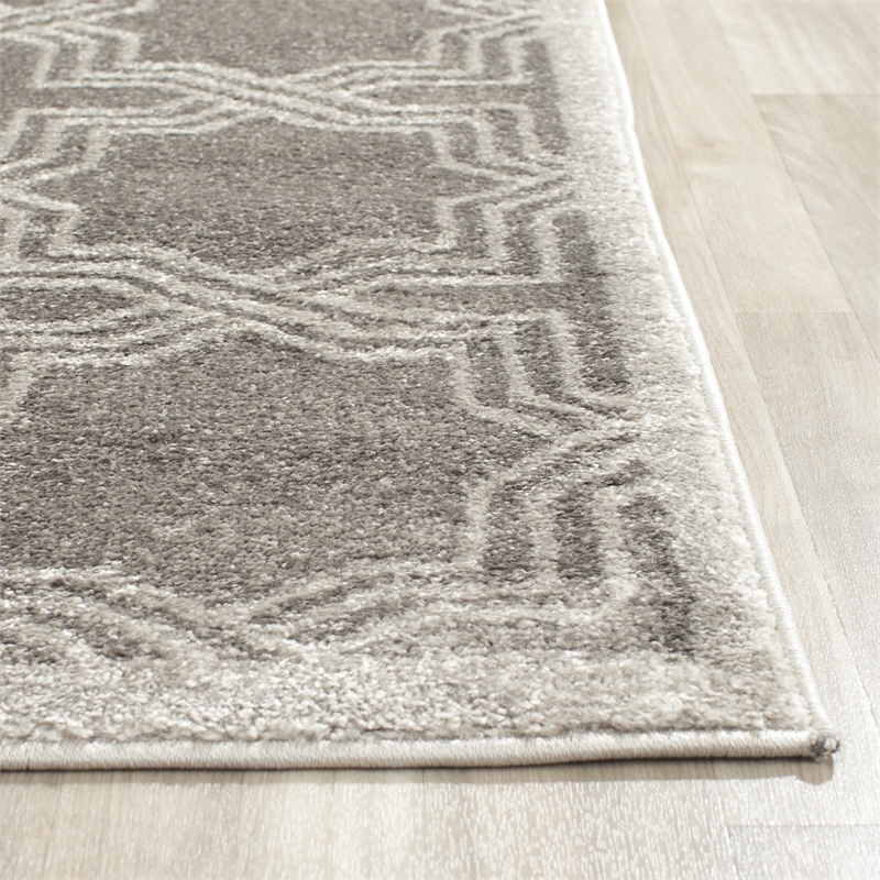 Safavieh Amherst Grey Indoor Outdoor Rug - 9' x 12'