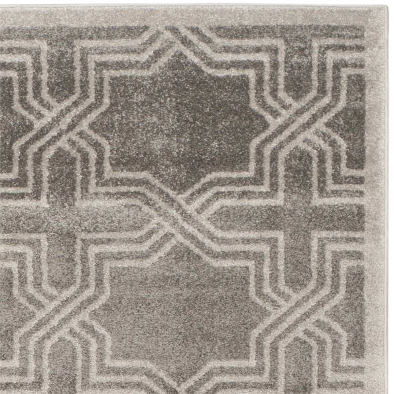 Safavieh Amherst Grey Indoor Outdoor Rug - 9' x 12'
