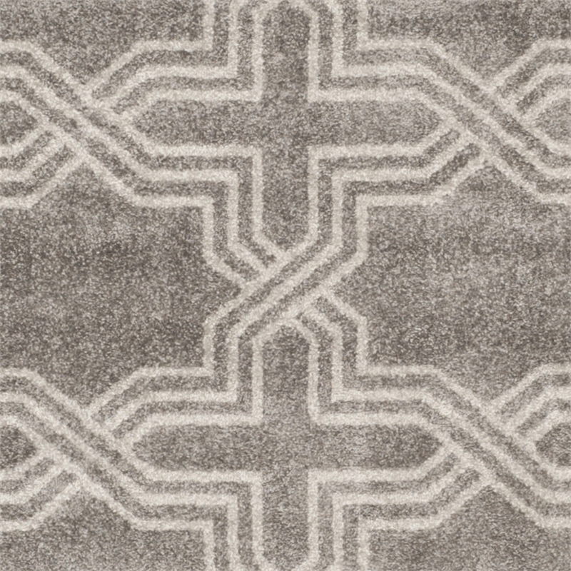 Safavieh Amherst Grey Indoor Outdoor Rug - 9' x 12'