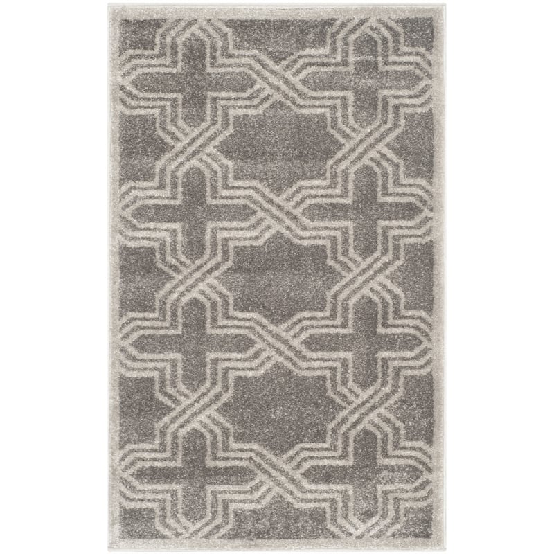 Safavieh Amherst Grey Indoor Outdoor Rug - Runner 2'6