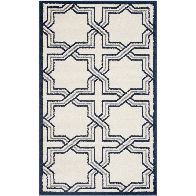 Safavieh Amherst Ivory Indoor Outdoor Rug - 3' x 5'