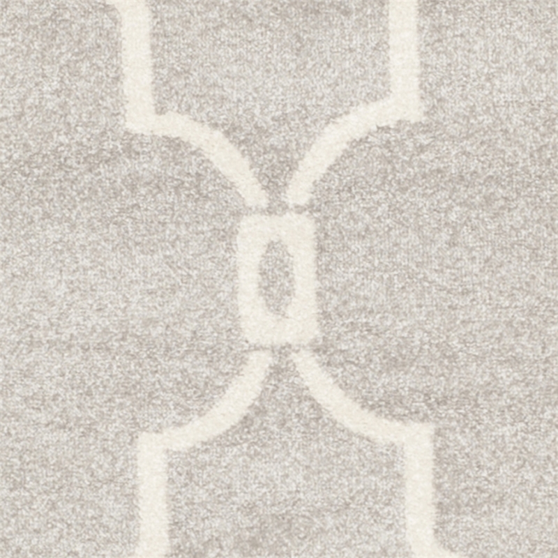 Safavieh Amherst Light Grey Indoor Outdoor Rug - Round 7'