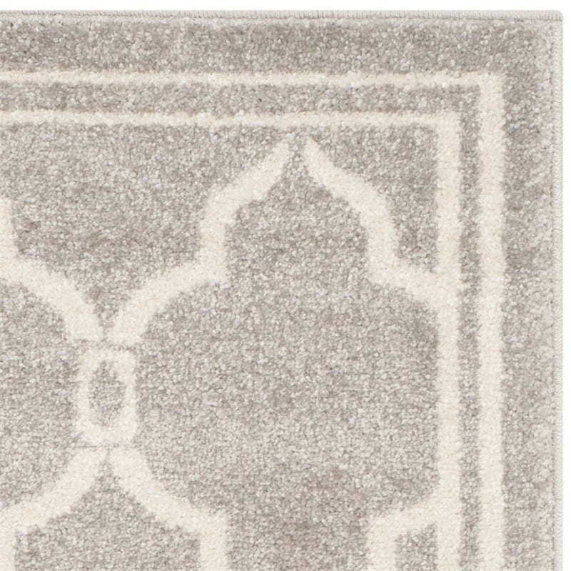 Safavieh Amherst Light Grey Indoor Outdoor Rug - Runner 2'6