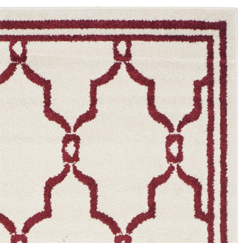Safavieh Amherst Ivory Indoor Outdoor Rug - 5' x 8'