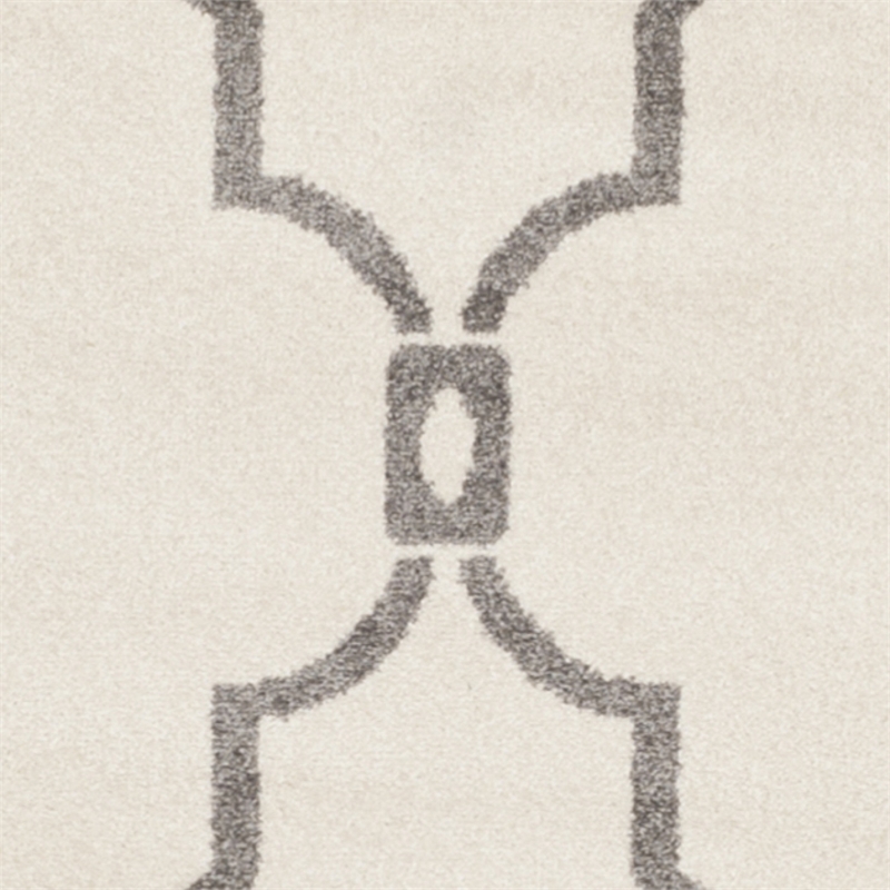 Safavieh Amherst Ivory Indoor Outdoor Rug - Round 7'