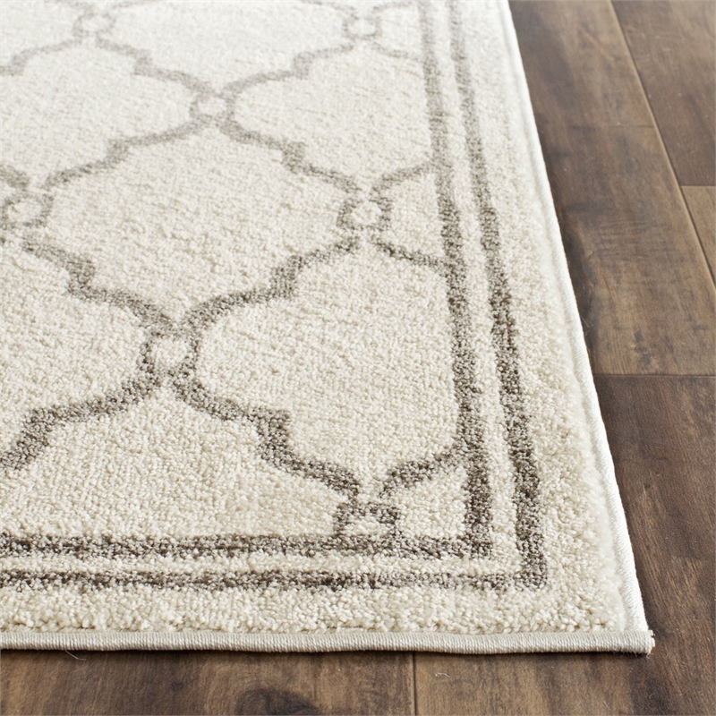 Safavieh Amherst Ivory Indoor Outdoor Rug - Runner 2'3