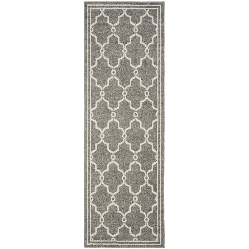 Safavieh Amherst Dark Grey Indoor Outdoor Rug - 2'3