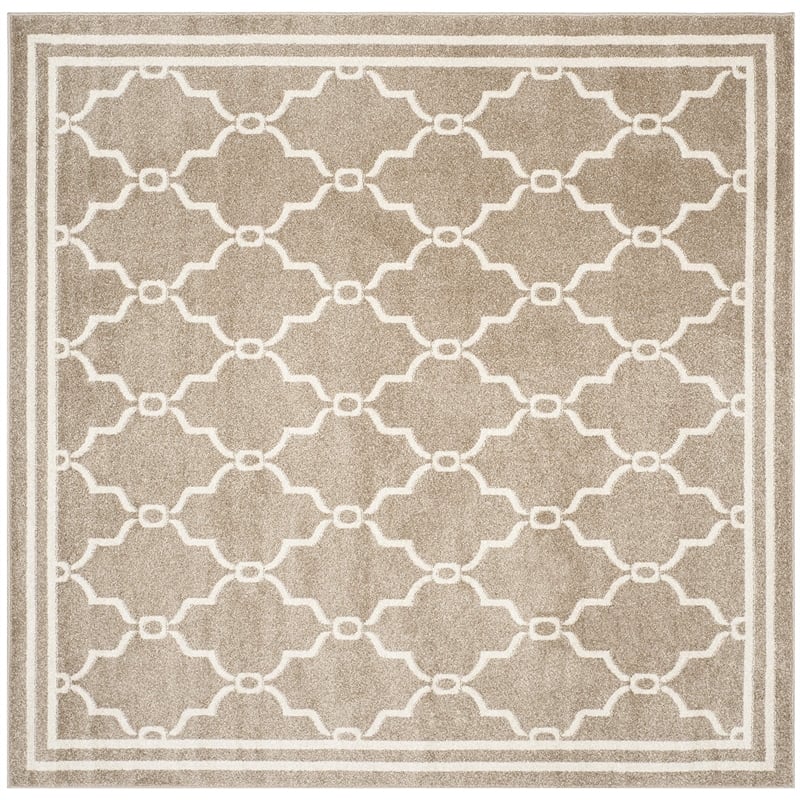 Safavieh Amherst Wheat Indoor Outdoor Rug - Square 7'