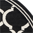 Safavieh Amherst Anthracite Indoor Outdoor Rug - Round 7'