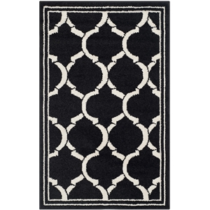 Safavieh Amherst Anthracite Indoor Outdoor Rug - Runner 2'6&quot x 4'