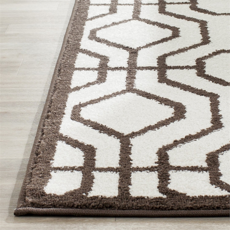 Safavieh Amherst Ivory Indoor Outdoor Rug - Runner 2'3