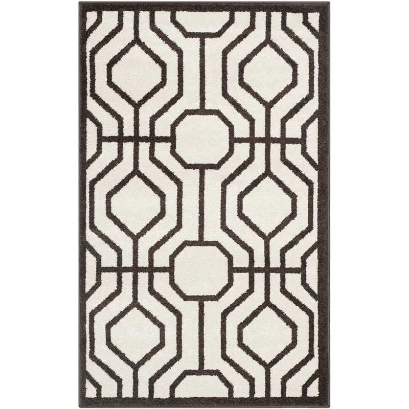 Safavieh Amherst Ivory Indoor Outdoor Rug - Runner 2'6