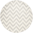 Safavieh Amherst Light Grey Indoor Outdoor Rug - Round 9'