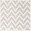 Safavieh Amherst Light Grey Indoor Outdoor Rug - Square 5'