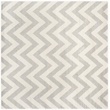 Safavieh Amherst Light Grey Indoor Outdoor Rug - Square 5'