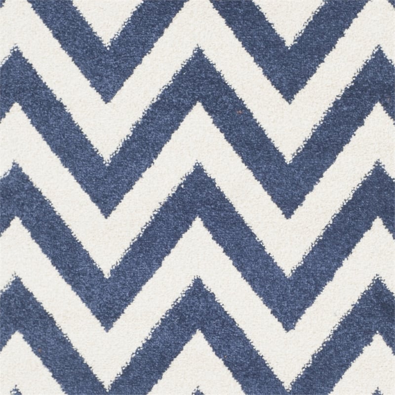 Safavieh Amherst Navy Indoor Outdoor Rug - 2'3