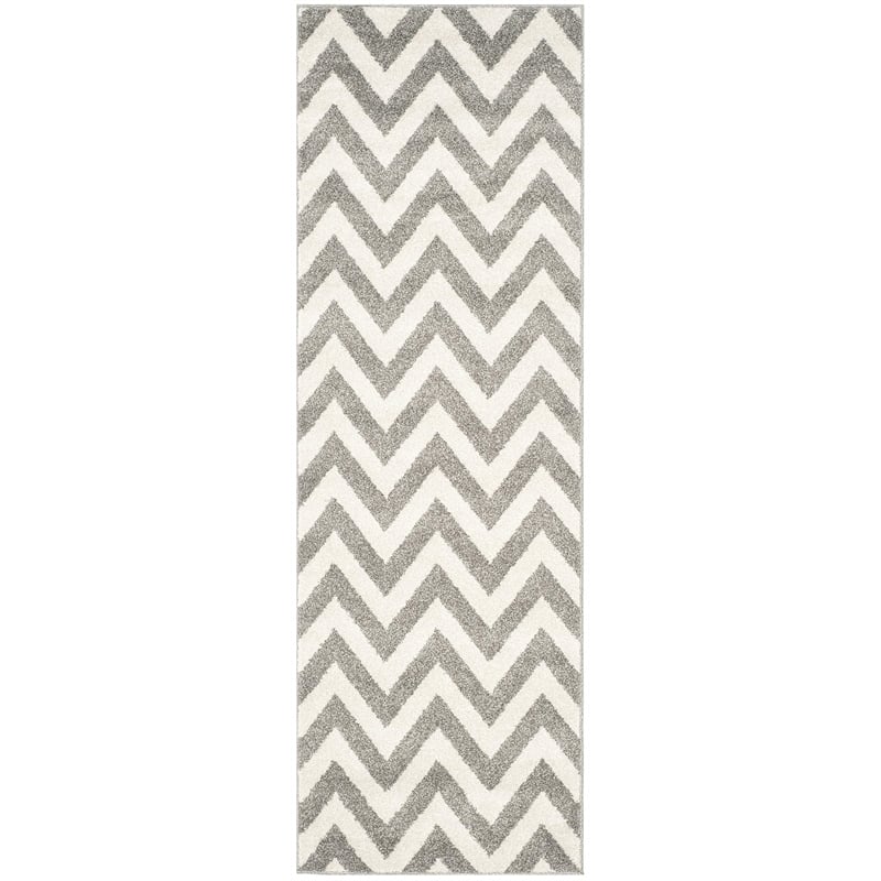 Safavieh Amherst Dark Grey Indoor Outdoor Rug - 2'3