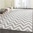 Safavieh Amherst Dark Grey Indoor Outdoor Rug - 8' x 10'