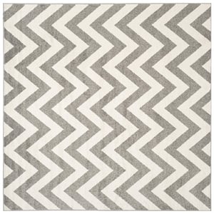 Safavieh Amherst Dark Grey Indoor Outdoor Rug - Square 7'
