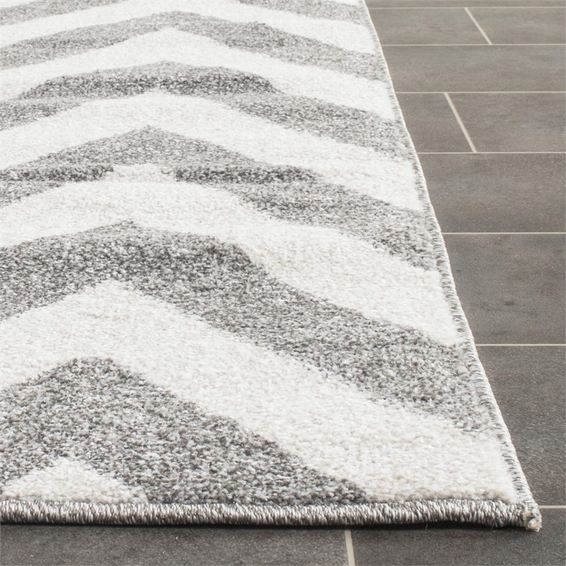 Safavieh Amherst Dark Grey Indoor Outdoor Rug - Square 7'