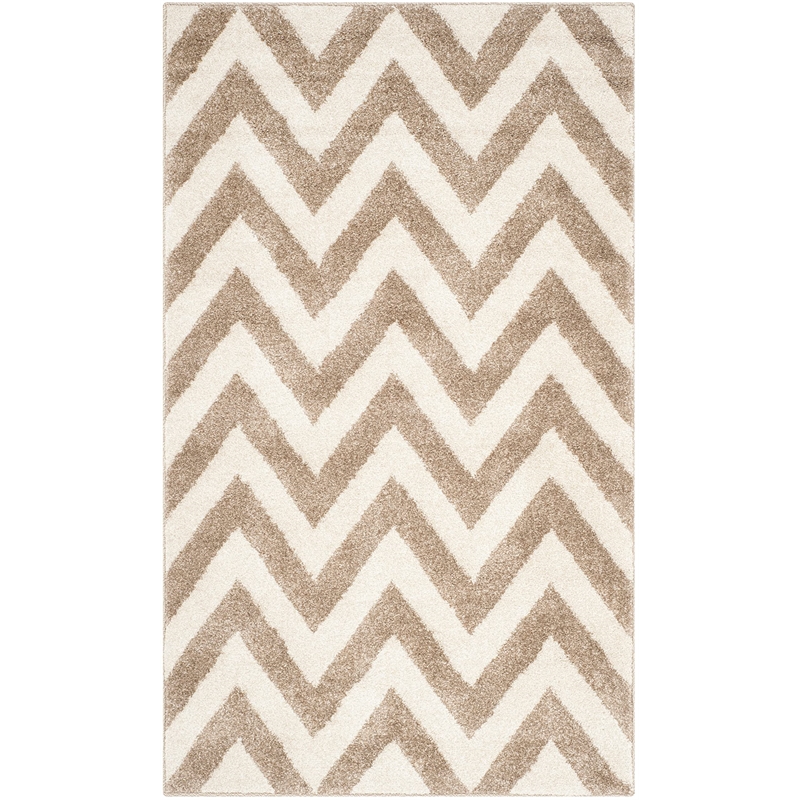 Safavieh Amherst Wheat Indoor Outdoor Rug - 3' x 5'