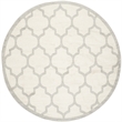 Safavieh Amherst Beige Indoor Outdoor Rug - Round 5'