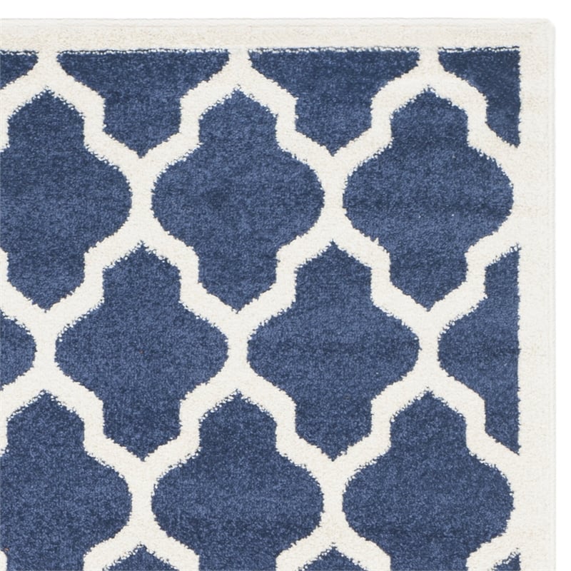 Safavieh Amherst Navy Indoor Outdoor Rug - 2'3