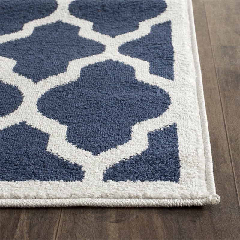 Safavieh Amherst Navy Indoor Outdoor Rug - 2'3