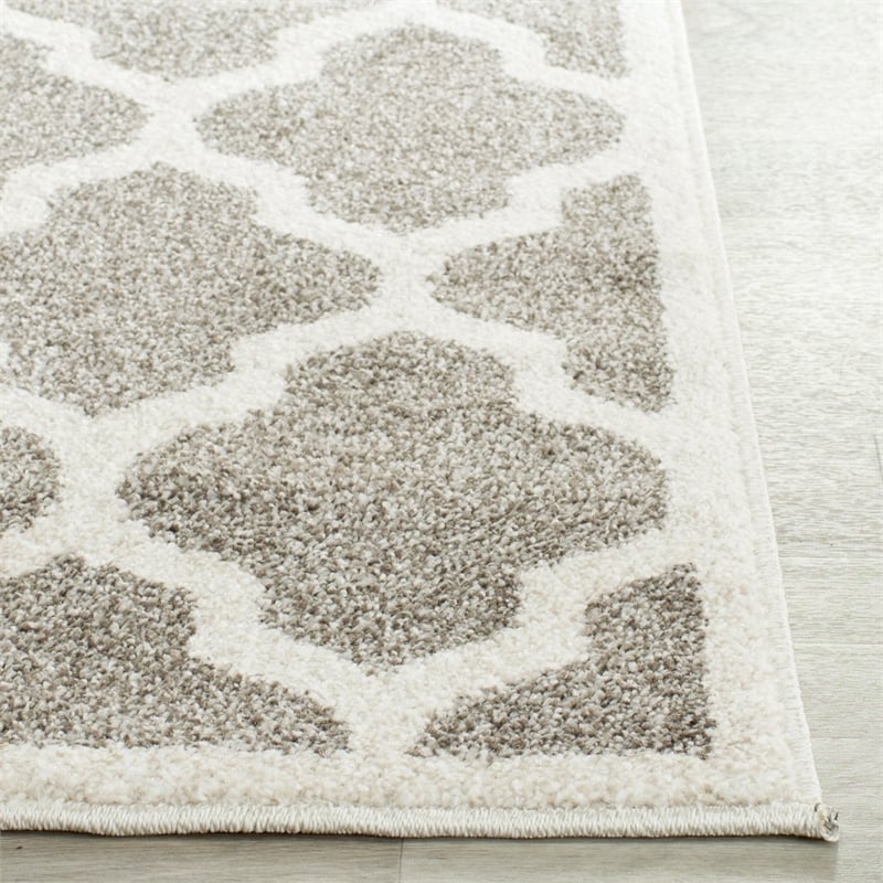 Safavieh Amherst Dark Grey Indoor Outdoor Rug - Runner 2'3