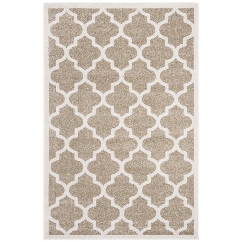 Safavieh Amherst Wheat Indoor Outdoor Rug - 5' x 8'