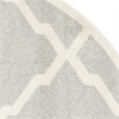 Safavieh Amherst Light Grey Indoor Outdoor Rug - Round 7'