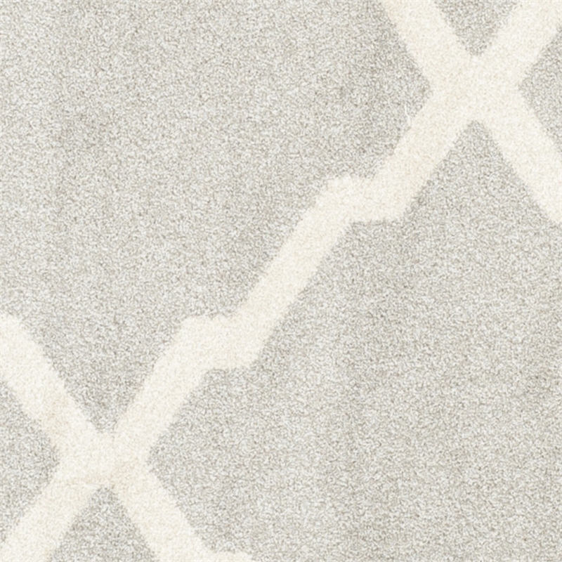 Safavieh Amherst Light Grey Indoor Outdoor Rug - Round 7'
