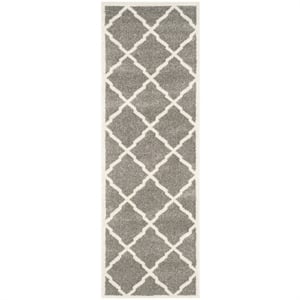 Safavieh Amherst Dark Grey Indoor Outdoor Rug - 2'6&quot x 4'