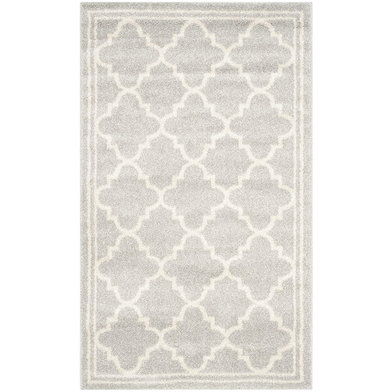 Safavieh Amherst Light Grey Indoor Outdoor Rug - 3' x 5'
