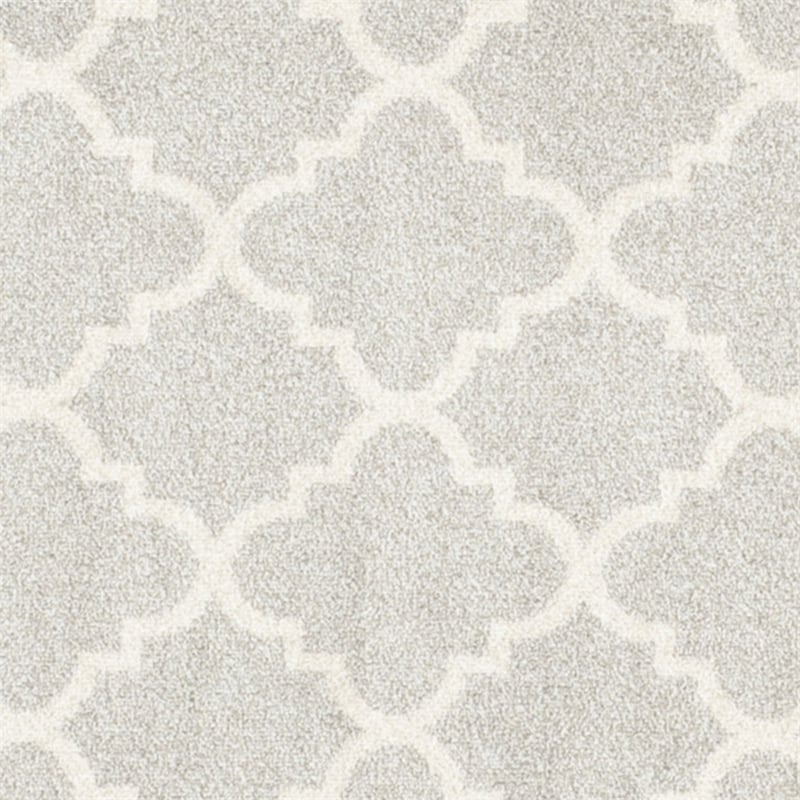 Safavieh Amherst Light Grey Indoor Outdoor Rug - Round 7'