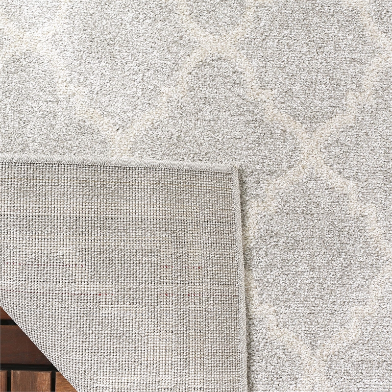 Safavieh Amherst Light Grey Indoor Outdoor Rug - Square 7'