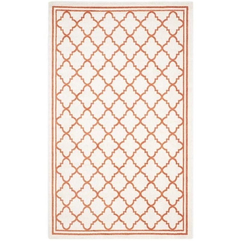 Safavieh Amherst Beige Indoor Outdoor Rug 8' x 10' Cymax Business