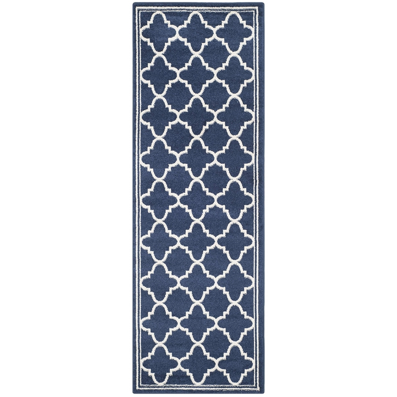 Safavieh Amherst Navy Indoor Outdoor Rug - 2'3