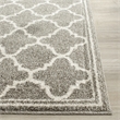 Safavieh Amherst Dark Grey Indoor Outdoor Rug - Runner 2'3