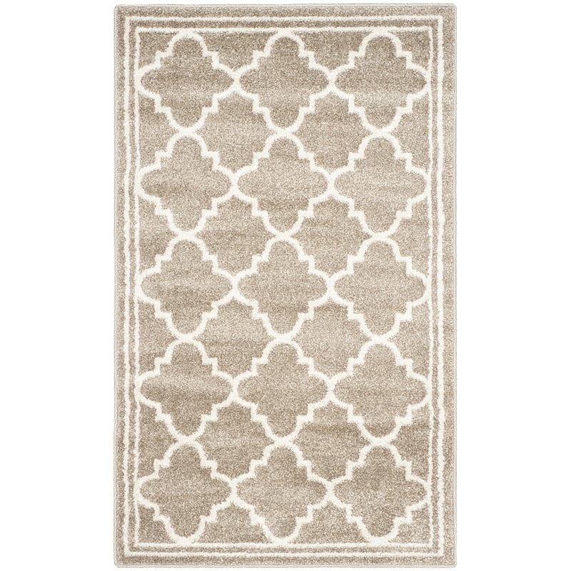 Safavieh Amherst Wheat Indoor Outdoor Rug - 4' x 6'